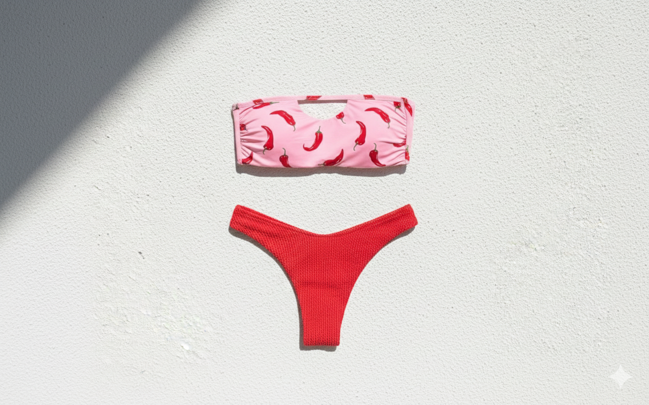 Gulabi Mirchi Bikini Set